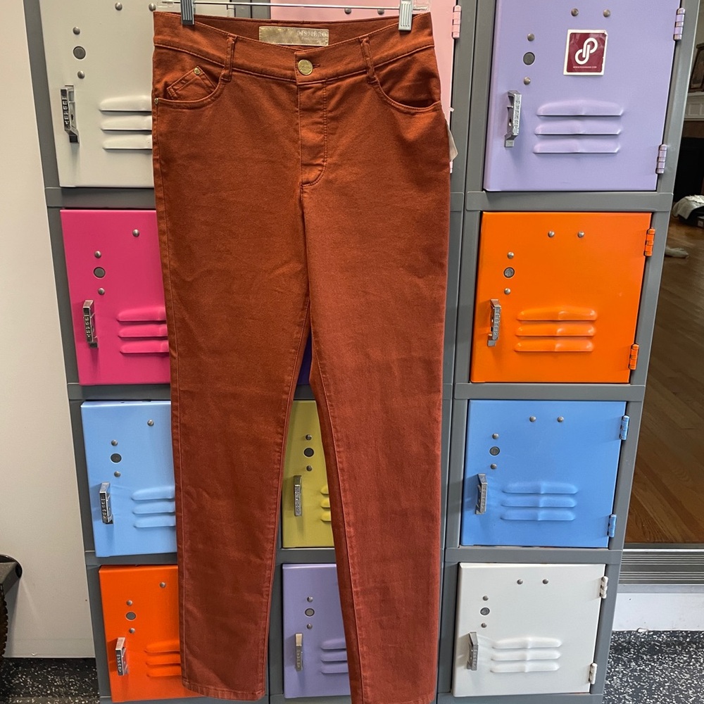Dismero Rust Skinny Jeans, 28, NWT